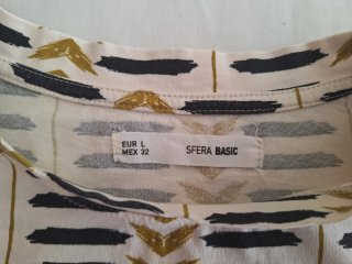 Camiseta blanca con estampado