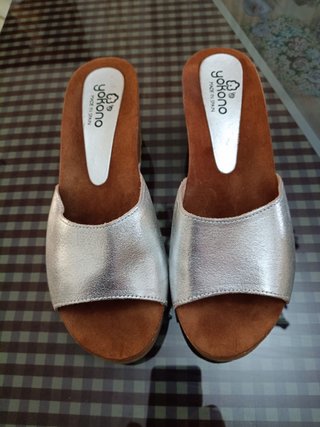 Yokono Sandalias Mujer Tacon Plataforma Corcho