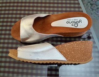 Yokono Sandalias Mujer Tacon Plataforma Corcho