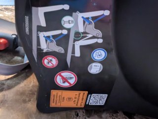Silla coche britax romer Max way plus contramarcha