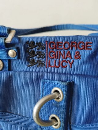 Borsa bauletto George Gina & Lucy blu