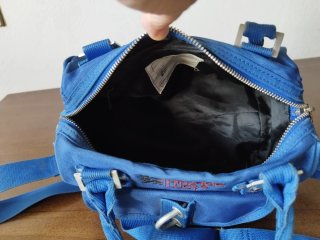 Borsa bauletto George Gina & Lucy blu