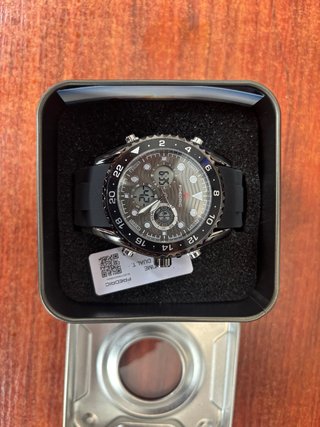 Reloj FREDERIC Negro y Plateado