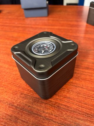 Reloj FREDERIC Negro y Plateado