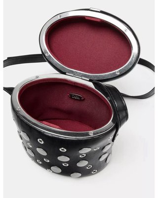 Bolso Zara Negro Tachas