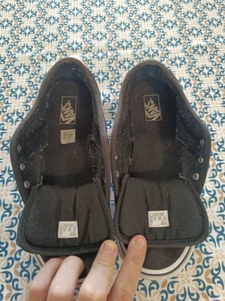 Zapatillas Vans originales talla 38 en color negro