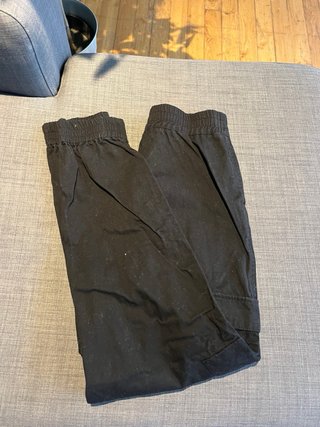 Pantalones cargo negros Stradivarius Talla S