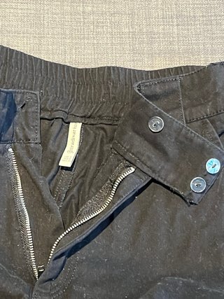 Pantalones cargo negros Stradivarius Talla S