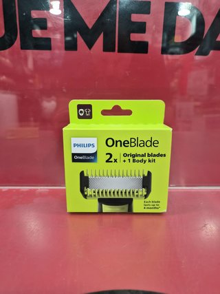 Recambios Cuchillas Philips OneBlade x2 + Body Kit