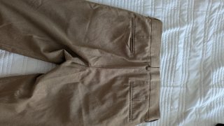 Traje de hombre beige doble abotonadura