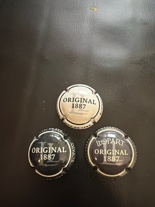 Lotto 3 Tappi Llopart Original 1887