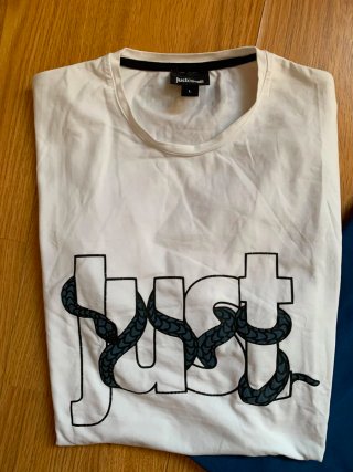 Lote 2 Camisetas M Just Cavalli y Karl Lagerfeld