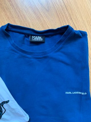 Lote 2 Camisetas M Just Cavalli y Karl Lagerfeld
