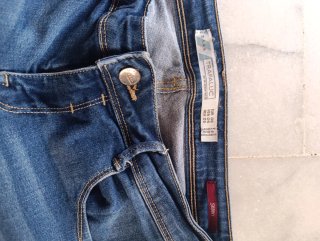 Pantalón vaquero Zara Pitillo Talla S