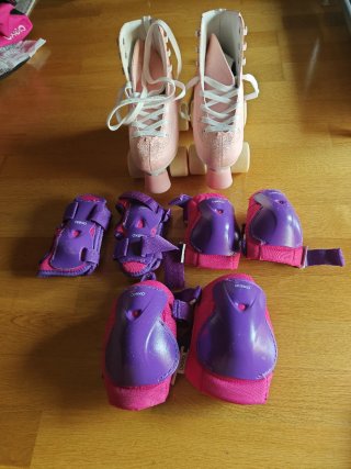 Patines Oxelo Talla 33 Rosas