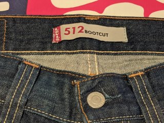 Vaqueros Levi's 512 Bootcup Talla 32x32