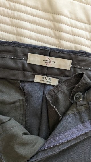 Traje azul hombre doble abotonadura