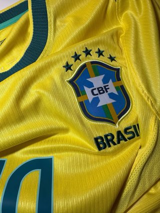 Camiseta Brasil 10 Neymar Mundial Nike