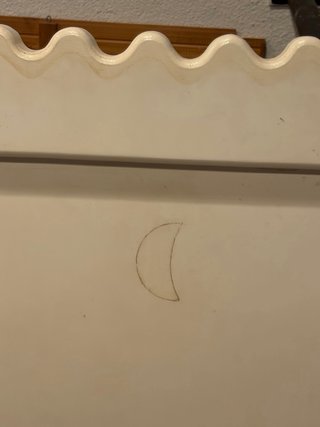 Dos cabeceros madera pintado a mano