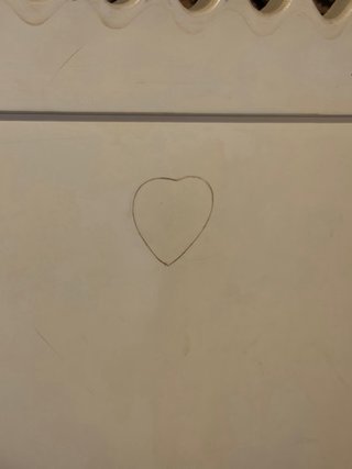 Dos cabeceros madera pintado a mano