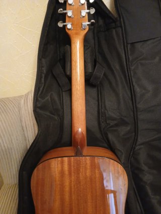 Guitarra Acústica Walden D350 + Funda