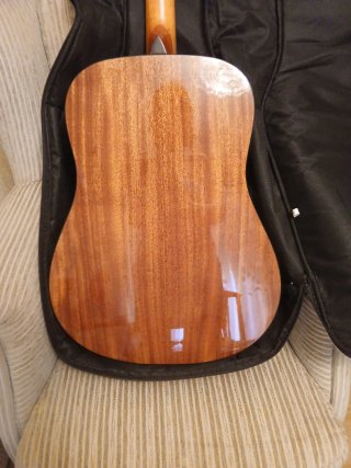 Guitarra Acústica Walden D350 + Funda