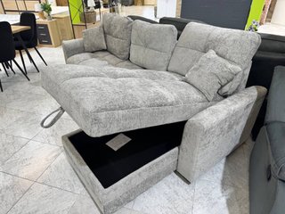 Sofá Cama Gris Tela