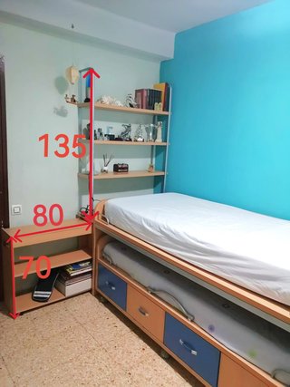 Habitación juvenil completa