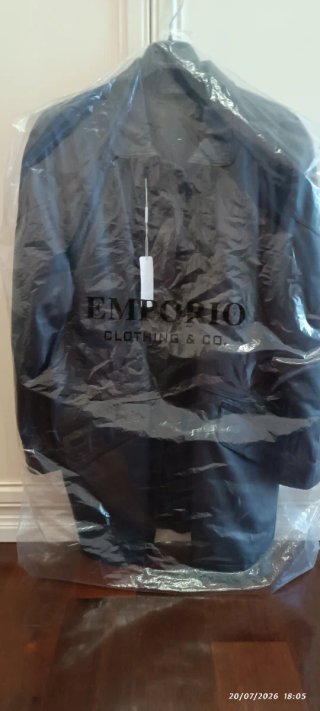 Giacca in pelle nera donna