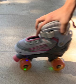 Patines Kuxuan Ajustables LED paralelos
