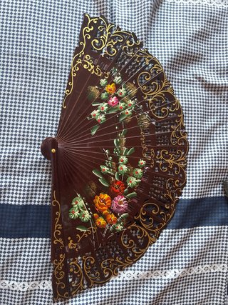 Lote de 4 Abanicos Decorados