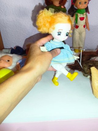 Set di bambole vintage di Hong Kong