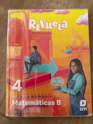 Matemáticas B, 4 secundaria, Revuela