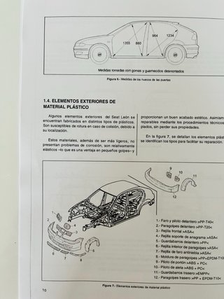 MANUAL DE TALLER SETA LEON - ESPECIAL CARROCERIA
