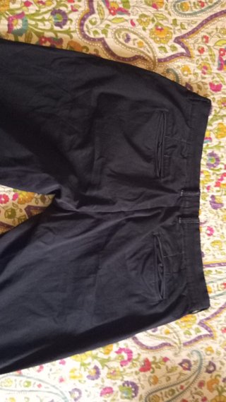 Pantalón Chino Talla 48 Regular Negro