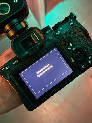 Sony Alpha a7 IV con problemas
