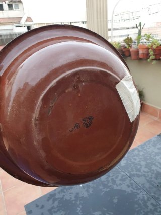 Palanganas antiguas esmaltadas