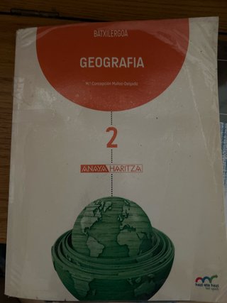 Geografia, Batxilergoa 2