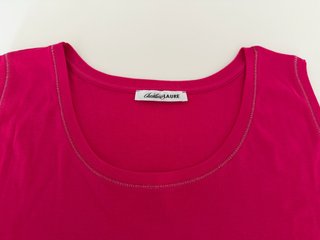 Camiseta tirantes fucsia Christine Laure T5