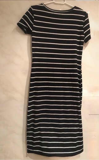 Vestido rayas Shein Talla S