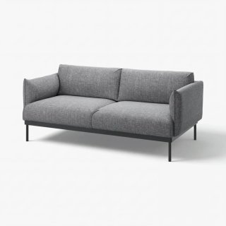 Sofá IKEA APPLARYD gris tela de 2 plazas.