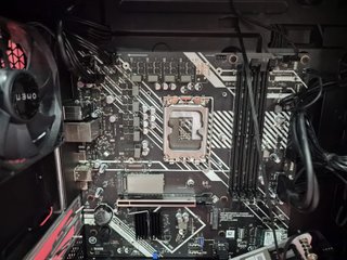 Scatola HP OMEN 25L + Alimentatore + Scheda Madre