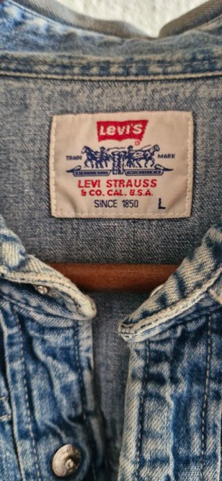 Camisa Vaquera Levi's Talla XL