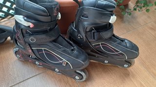 Patines en linea Oxelo Talla 38 Negros