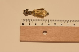 COLGANTE FARAON DE ORO 18K/ 10.1GR