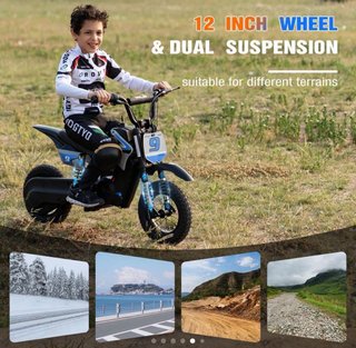 Bicicleta Eléctrica Infantil R9X PRO 12
