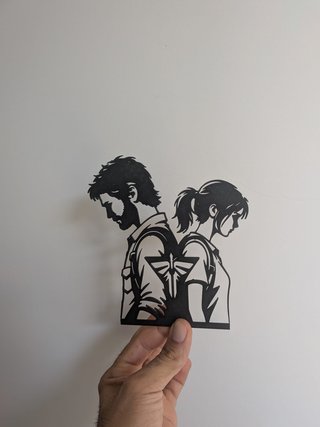 Stampa 3D Joel & Ellie The Last of Us