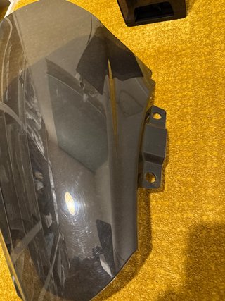 Cúpula Parabrisas Piaggio MP3 300 Negra