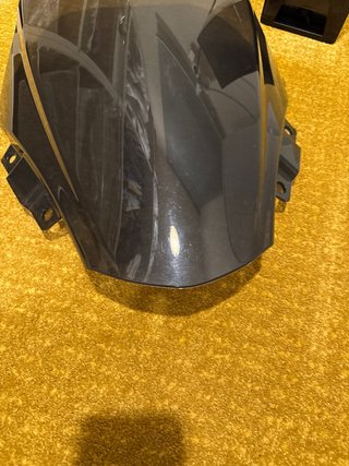 Cúpula Parabrisas Piaggio MP3 300 Negra