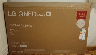 LG QNED87A EVO AI de 55" Smart TV